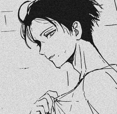 男生动漫头像黑白,探寻男生动漫头像的神秘魅力